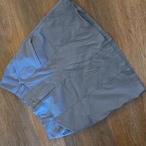 Duluth Trading Dry on the Fly Skort Tech Skirt UPF 50 Pockets